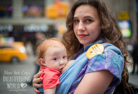 NYC breastfeeding moms peacefully protest against Big Morning Buzz show  