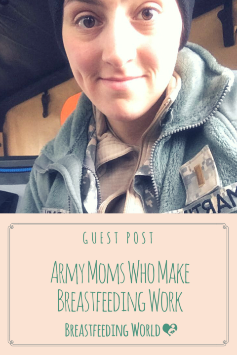 Army Moms Who Make Breastfeeding Work- Lindsay Martin Guest Post