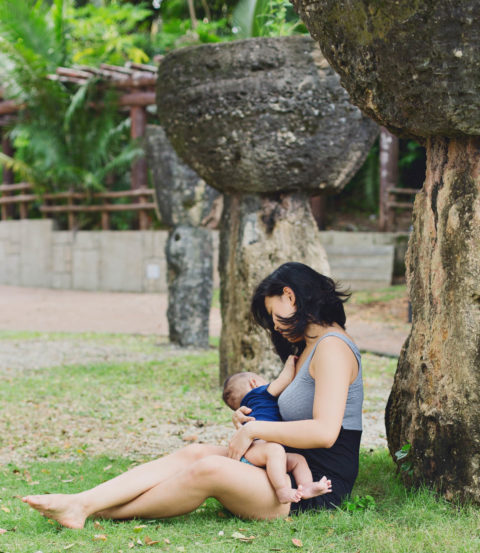 See darling photos of the breastfeeding people of Guåhan (Guam)